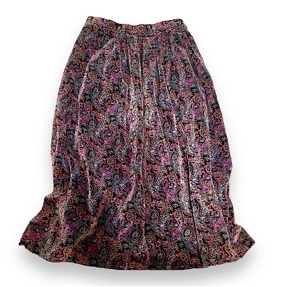 Velvet Paisley Dress